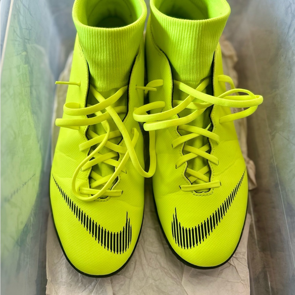 Nike Neon Yellow Athletic Shoes